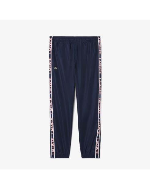 Marineblauwe designer sportjoggingbroek