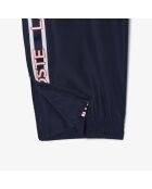 Marineblauwe designer sportjoggingbroek