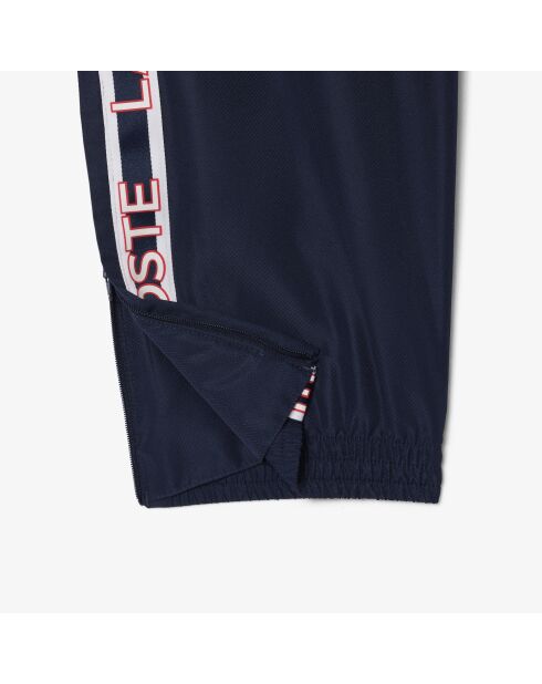 Marineblauwe designer sportjoggingbroek