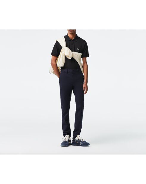 Slim-Fit-Chinohose aus beschädigter Stretchbaumwolle