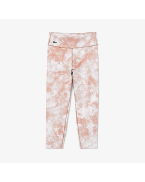 Sport Ultra Dry Stretch-Leggings mit Iberis/Track-Print