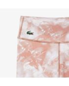 Sport Ultra Dry Stretch-Leggings mit Iberis/Track-Print