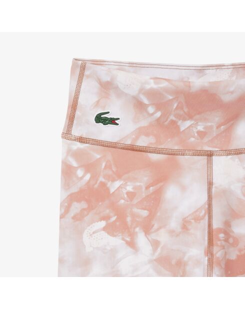 Sport Ultra Dry Stretch-Leggings mit Iberis/Track-Print