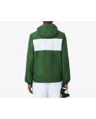 Sportliche Jacke im Colorblock-Design mit grünen/creefarbenen Streifen