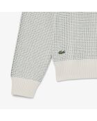 Pullover in cotone Jacquard Heritage della Lapland/verde