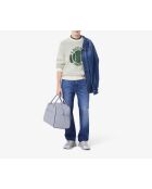 Pullover in cotone Jacquard Heritage della Lapland/verde