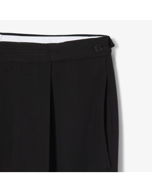 Pantalon plis laine Défilé buffle