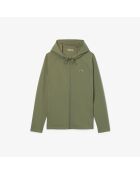 Giacca sportiva traspirante color kaki