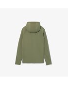 Giacca sportiva traspirante color kaki