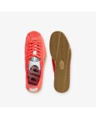 Sneakers Club-Low arancione/blu chiaro