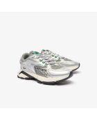 Zapatillas L003 Neo de piel gris/plateada