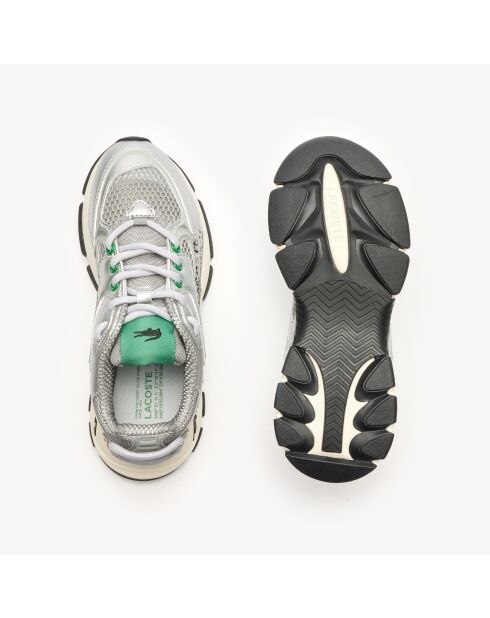 Zapatillas L003 Neo de piel gris/plateada