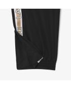 Pantalon de survêtement Sport griffé noir