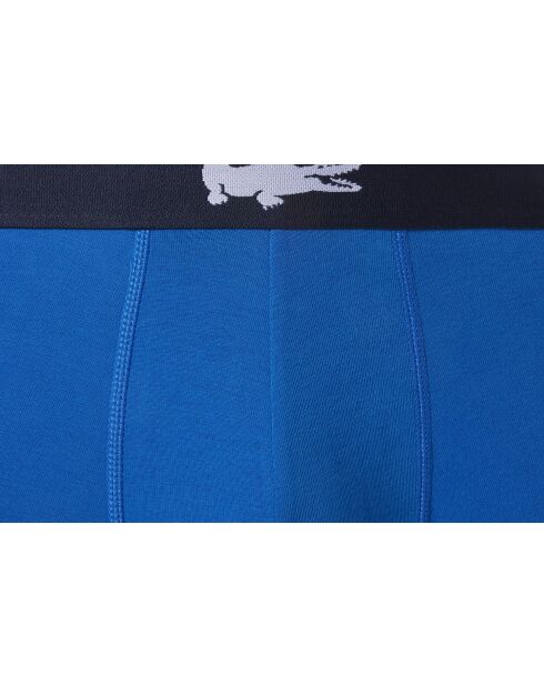 Lot de 3 boxers courts coton stretch gitane/ruisseau/marine