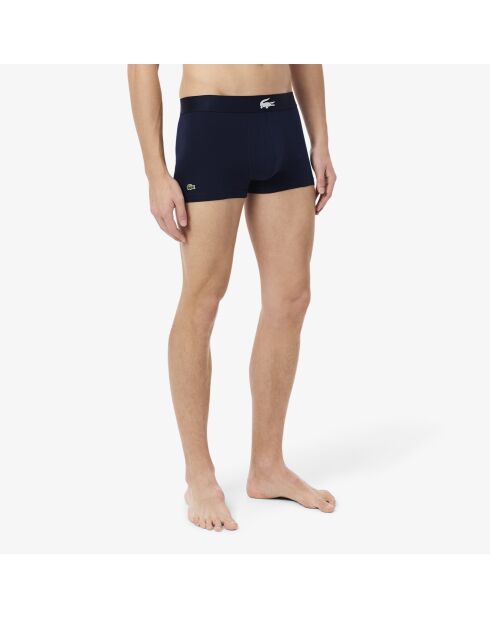 Lot de 3 boxers courts coton stretch gitane/ruisseau/marine