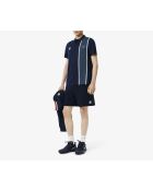 Roland-Garros Pickup-Poloshirt, Marineblau/Falcon Edition