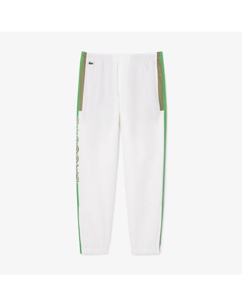 Pantaloni sportivi bianco/calathea-khaki