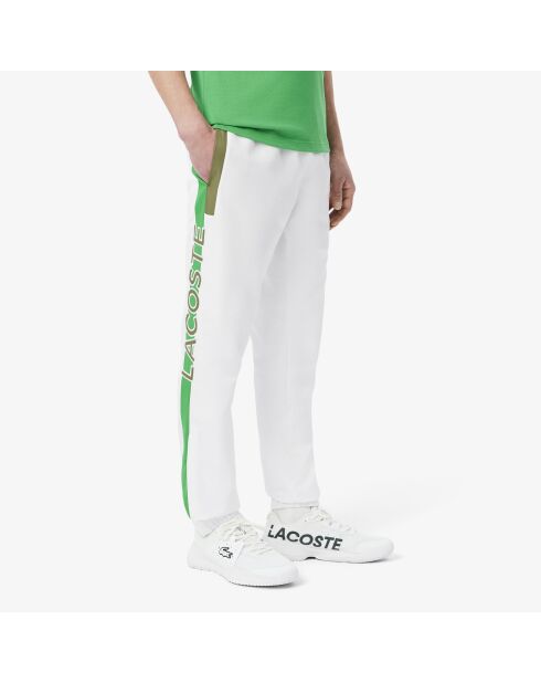 Pantaloni sportivi bianco/calathea-khaki