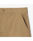 Chinobroek van katoenkeperstof met rechte pasvorm Lion