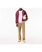 Chinobroek van katoenkeperstof met rechte pasvorm Lion