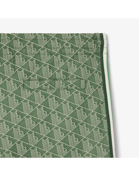 Jogginghose mit Pariser Monogramm in Calathea/Sand