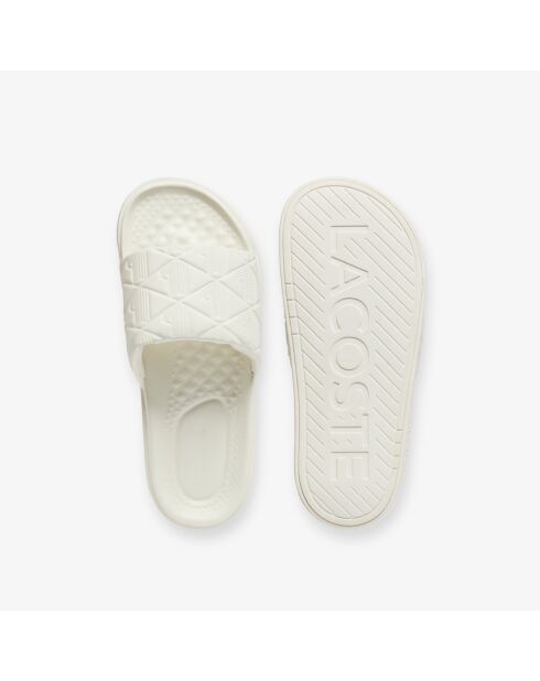 Serve Slide Zwei cremefarbene Folien