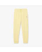 Gelbe Fleece-Jogginghose