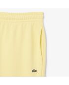 Gelbe Fleece-Jogginghose