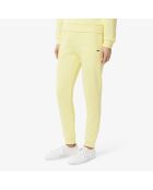Gelbe Fleece-Jogginghose