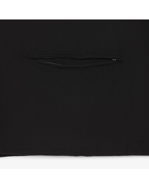 Zwart trainingsjack met uitsnijding van stretch