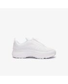 Audyssor Zip OG witte leren sneakers