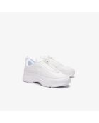 Audyssor Zip OG witte leren sneakers