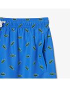 Korte zigeunerzwemshort met krokodillenprint/veelkleurig
