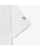 Polo bianca Tennis x Novak Djokovic On Court