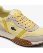 49SFA0112 hellgelb/cremefarbene Sportschuhe