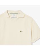 Polo classic fit empiècements en Piqué laponie