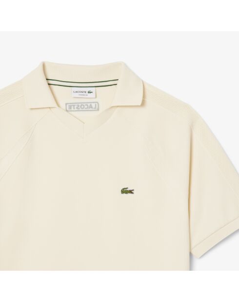 Polo dalla vestibilità classica con inserti in piqué della Lapponia