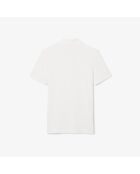 Polo Golf Petit Piqué protection UV blanc