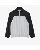 Calluna/schwarze wasserabweisende Trainingsanzugjacke im Colorblock-Design