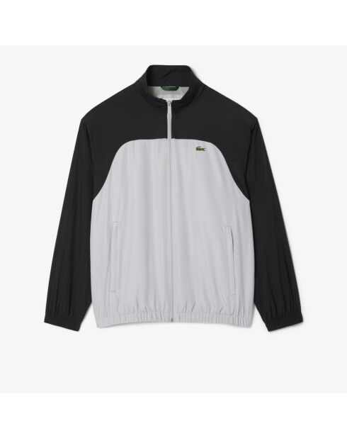 Calluna/schwarze wasserabweisende Trainingsanzugjacke im Colorblock-Design