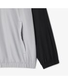 Calluna/schwarze wasserabweisende Trainingsanzugjacke im Colorblock-Design