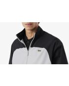 Calluna/schwarze wasserabweisende Trainingsanzugjacke im Colorblock-Design