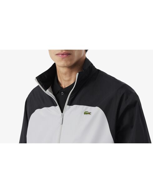 Calluna/schwarze wasserabweisende Trainingsanzugjacke im Colorblock-Design