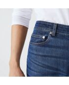 Slim-Fit-Jeans aus Baumwolle mit tiefem, mittelhohem Stretch-Denim