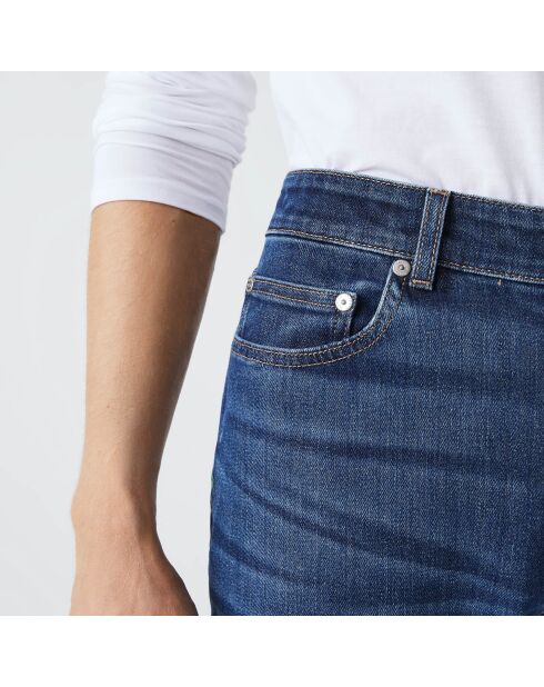 Slim-Fit-Jeans aus Baumwolle mit tiefem, mittelhohem Stretch-Denim