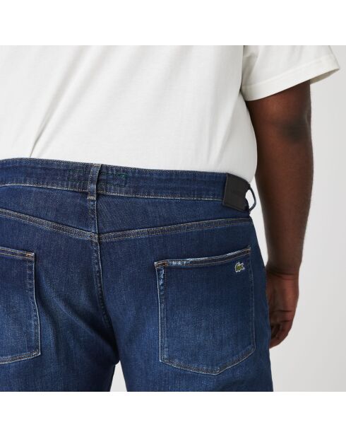 Slim-Fit-Jeans aus Baumwolle mit tiefem, mittelhohem Stretch-Denim