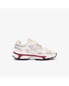 Sneakers L003 2K24 wit/bordeaux