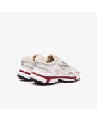Sneakers L003 2K24 wit/bordeaux