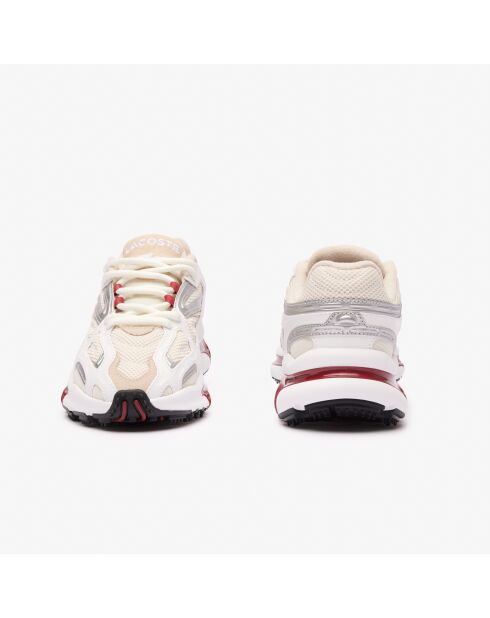 Sneakers L003 2K24 wit/bordeaux