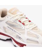 Sneakers L003 2K24 wit/bordeaux